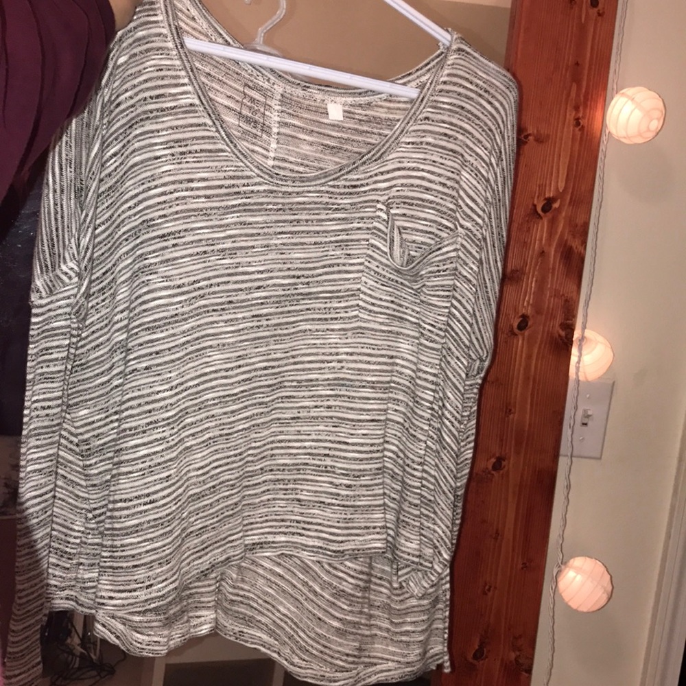Stripped long sleeve